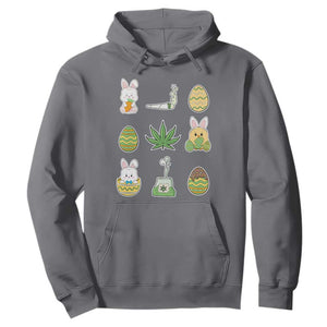 Happy 420 Easter Hoodie TS02 Charcoal Print Your Wear