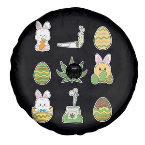 Happy 420 Easter Spare Tire Cover TS02 Print Your Wear