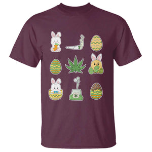 Happy 420 Easter T Shirt TS02 Maroon Print Your Wear