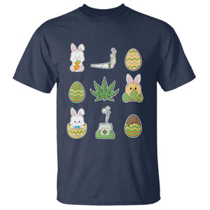Happy 420 Easter T Shirt TS02 Navy Print Your Wear