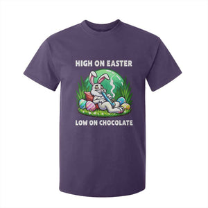 Happy 420 Easter T Shirt For Kid Funny Bunny Marijuana Cannabis Weed TS02 Purple Print Your Wear
