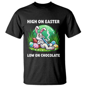 Happy 420 Easter T Shirt Funny Bunny Marijuana Cannabis Weed TS02 Black Print Your Wear