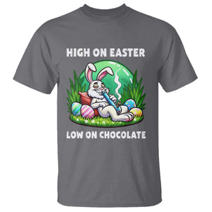 Happy 420 Easter T Shirt Funny Bunny Marijuana Cannabis Weed TS02 Charcoal Print Your Wear