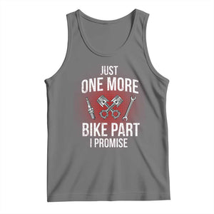 Funny Biker Tank Top One More Bike Part Motorcycle Mechanic TS02 Black Heather Print Your Wear