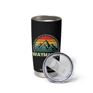 Christian Faith Tumbler Cup Waymaker Promise Keeper Miracle Worker Retro Vintage TS02 Print Your Wear