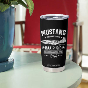 P-51 Mustang Tumbler Cup North American Aviation WW2 P51 Fighter Plane TS02 Print Your Wear