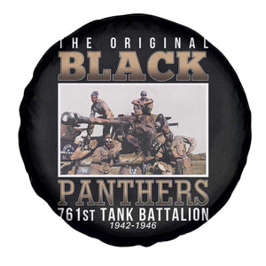 761st Tank Battalion Tribute Spare Tire Cover Black Panthers WW2 Heroes TS02 Print Your Wear