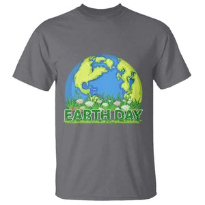 Earth Day Birthday T Shirt Save The Planet Everyday TS02 Charcoal Printyourwear