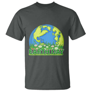 Earth Day Birthday T Shirt Save The Planet Everyday TS02 Dark Heather Printyourwear