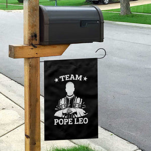 Team Pope Leo XIV Garden Flag Vintage Catholic Faith Historical Religious Support TS02 Print Your Wear