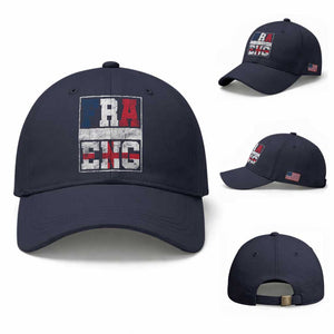 FRA ENG France England Flag Graphic Baseball Cap French English Country Pride TS02 Baseball Cap Universal Fit Navy Print Your Wear