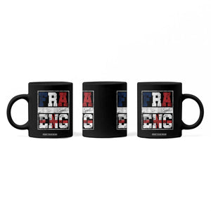 FRA ENG France England Flag Graphic Coffee Mug French English Country Pride TS02 Print Your Wear