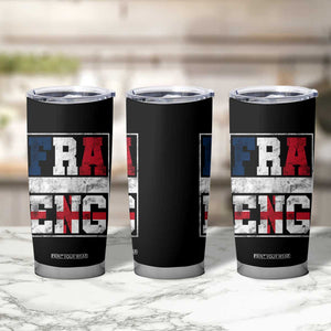 FRA ENG France England Flag Graphic Tumbler Cup French English Country Pride TS02 Print Your Wear