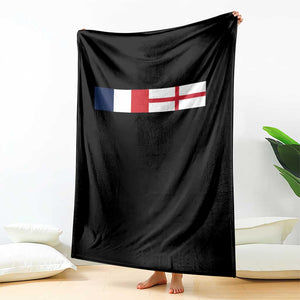 France England Dual Flag Graphic Throw Blanket Anglo English French Heritage Mixed Roots Pride Match Day TS02 Print Your Wear