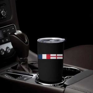 France England Dual Flag Graphic Tumbler Cup Anglo English French Heritage Mixed Roots Pride Match Day TS02 Print Your Wear