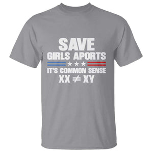 Save Girls Sports Its Common Sense XX Not Equal XY T Shirt Biological Science Varsity Athletic Graphic