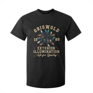 Griswold Christmas Lights T Shirt For Kid Exterior Illumination Ask for Sparky Funny Holiday TS02 Black Print Your Wear