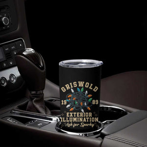 Griswold Christmas Lights Tumbler Cup Exterior Illumination Ask for Sparky Funny Holiday TS02 Print Your Wear