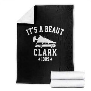 Funny Christmas Its a Beaut Clark Throw Blanket Xmas Tree Disaster Griswold Family Holiday TS02 Black Print Your Wear