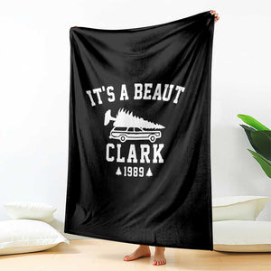 Funny Christmas Its a Beaut Clark Throw Blanket Xmas Tree Disaster Griswold Family Holiday TS02 Print Your Wear