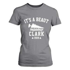 Funny Christmas Its a Beaut Clark T Shirt For Women Xmas Tree Disaster Griswold Family Holiday TS02 Charcoal Print Your Wear