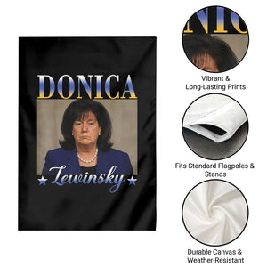 Donica Lewinsky Meme Garden Flag Viral Trump Parody Scandal Internet Humor TS02 Print Your Wear