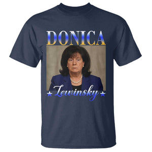 Donica Lewinsky Meme T Shirt Viral Trump Parody Scandal Internet Humor TS02 Navy Print Your Wear