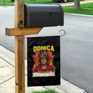 Donica Lewinsky Fire Trump Meme Garden Flag Viral Scandal Parody Political Roast Vibes TS02 Print Your Wear