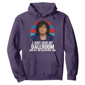 Funny Donica Lewinsky Viral Trump Meme Hoodie Retro Big Beautiful Bill Political Roast Humor TS02 Purple Print Your Wear