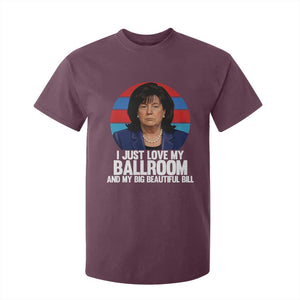 Funny Donica Lewinsky Viral Trump Meme T Shirt For Kid Retro Big Beautiful Bill Political Roast Humor TS02 Maroon Print Your Wear