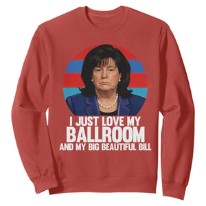 Funny Donica Lewinsky Viral Trump Meme Sweatshirt Retro Big Beautiful Bill Political Roast Humor TS02 Red Print Your Wear