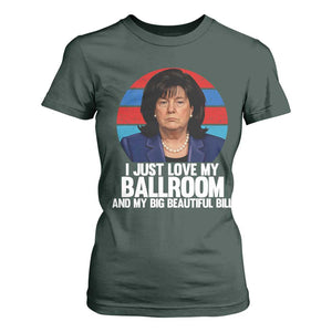 Funny Donica Lewinsky Viral Trump Meme T Shirt For Women Retro Big Beautiful Bill Political Roast Humor TS02 Dark Forest Green Print Your Wear