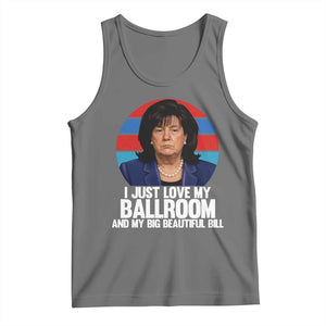 Funny Donica Lewinsky Viral Trump Meme Tank Top Retro Big Beautiful Bill Political Roast Humor TS02 Black Heather Print Your Wear