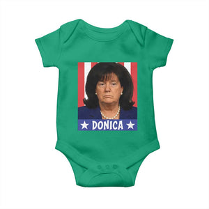 Donica Lewinsky Political Trump Meme Baby Onesie Hilarious Viral Internet Parody TS02 Irish Green Print Your Wear