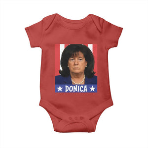 Donica Lewinsky Political Trump Meme Baby Onesie Hilarious Viral Internet Parody TS02 Red Print Your Wear