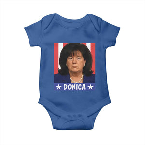 Donica Lewinsky Political Trump Meme Baby Onesie Hilarious Viral Internet Parody TS02 Royal Blue Print Your Wear