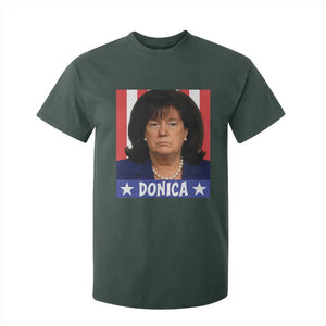 Donica Lewinsky Political Trump Meme T Shirt For Kid Hilarious Viral Internet Parody TS02 Dark Forest Green Print Your Wear