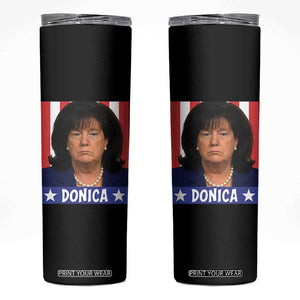 Donica Lewinsky Political Trump Meme Skinny Tumbler Hilarious Viral Internet Parody TS02 Black Print Your Wear