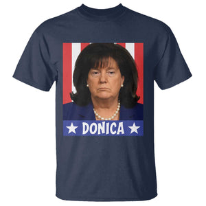 Donica Lewinsky Political Trump Meme T Shirt Hilarious Viral Internet Parody TS02 Navy Print Your Wear