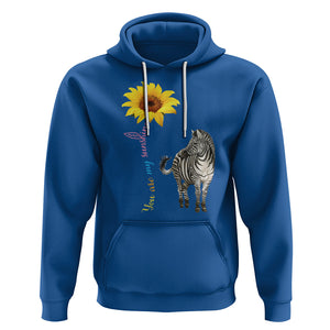 Rare Disease Day Shirts Hoodie Zebra You Are My Sunshine Rare Disease Warrior Rare Disease Awareness TS02 Royal Blue Printyourwear