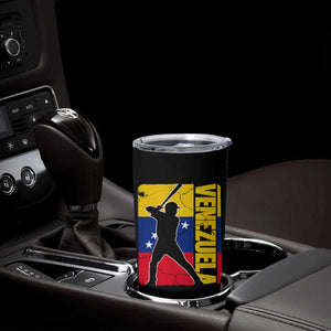 Venezuela Baseball Pride Vintage Flag Tumbler Cup Venezuelan Sports Fan Gift for Latino Beisbol Lovers TS02 Print Your Wear