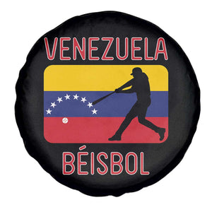 Venezuela Beisbol Flag Spare Tire Cover Venezuelan Baseball Pride Latino Sports Fans TS02 Print Your Wear