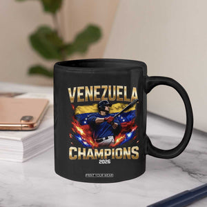 Venezuela Champions 2026 Coffee Mug Beisbol Venezuelan Pride Flag Baseball Fans TS02 Print Your Wear