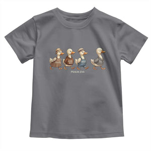 Funny Christian Psalm 23:6 Duck Pun Toddler T Shirt Surely Goodness and Mercy Cute Bible Humor Gift TS02 Charcoal Print Your Wear