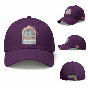 Christian Faith Last Supper Scripture Baseball Cap He Died for Me So I Live for Him Corinthians 5:15 Inspiration TS02 Baseball Cap Universal Fit Purple Print Your Wear