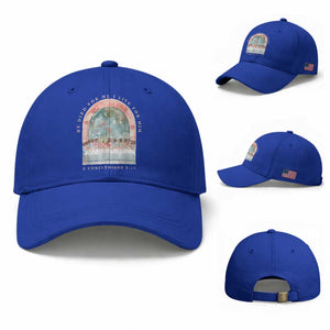 Christian Faith Last Supper Scripture Baseball Cap He Died for Me So I Live for Him Corinthians 5:15 Inspiration TS02 Baseball Cap Universal Fit Royal Blue Print Your Wear