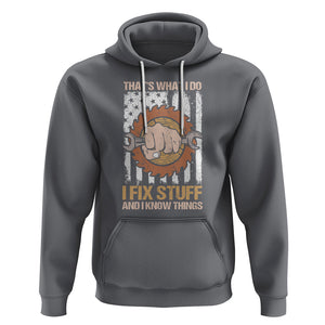 Handyman Hoodie Ask Grandpa Anything Funny Fathers Day Tee TS02 Charcoal Printyourwear