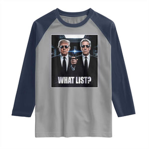 What List Dark Political Humor Raglan Shirt Funny Political Conspiracy Parody TS02 Sport Gray Navy Print Your Wear