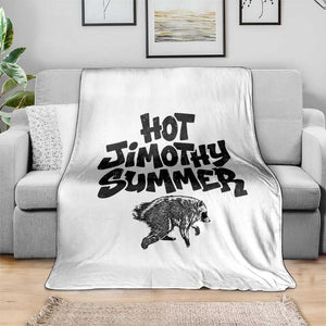 Hot Jimothy Summer Funny Viral Seattle Raccoon Graphic Throw Blanket Viral Trash Panda Meme
