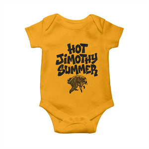 Hot Jimothy Summer Funny Viral Seattle Raccoon Graphic Baby Onesie Viral Trash Panda Meme TS02 Gold Print Your Wear